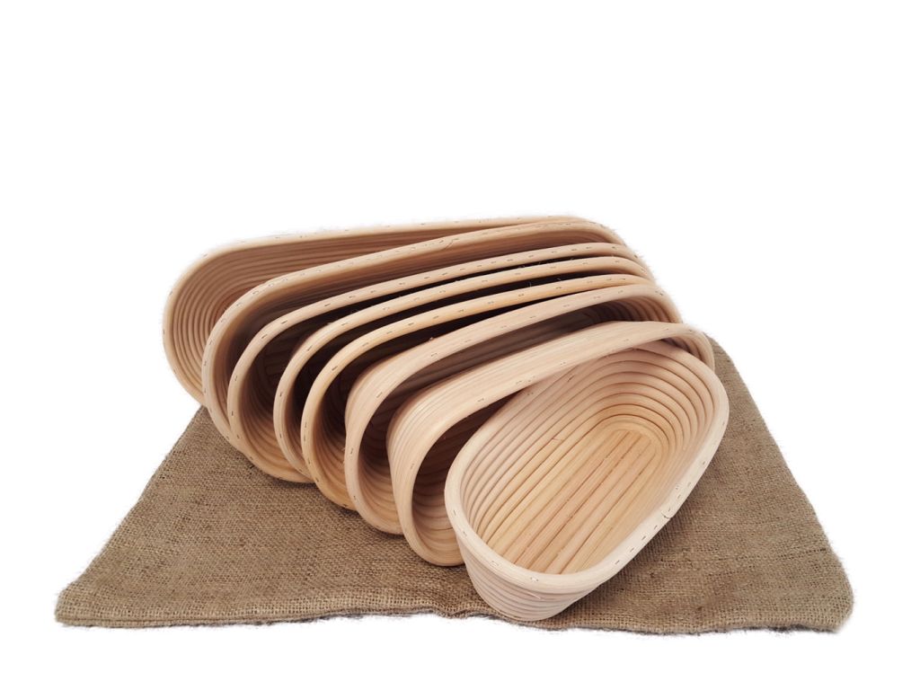 Oválna ratanová ošatka OV 22 — 22×11 cm pre 500 g