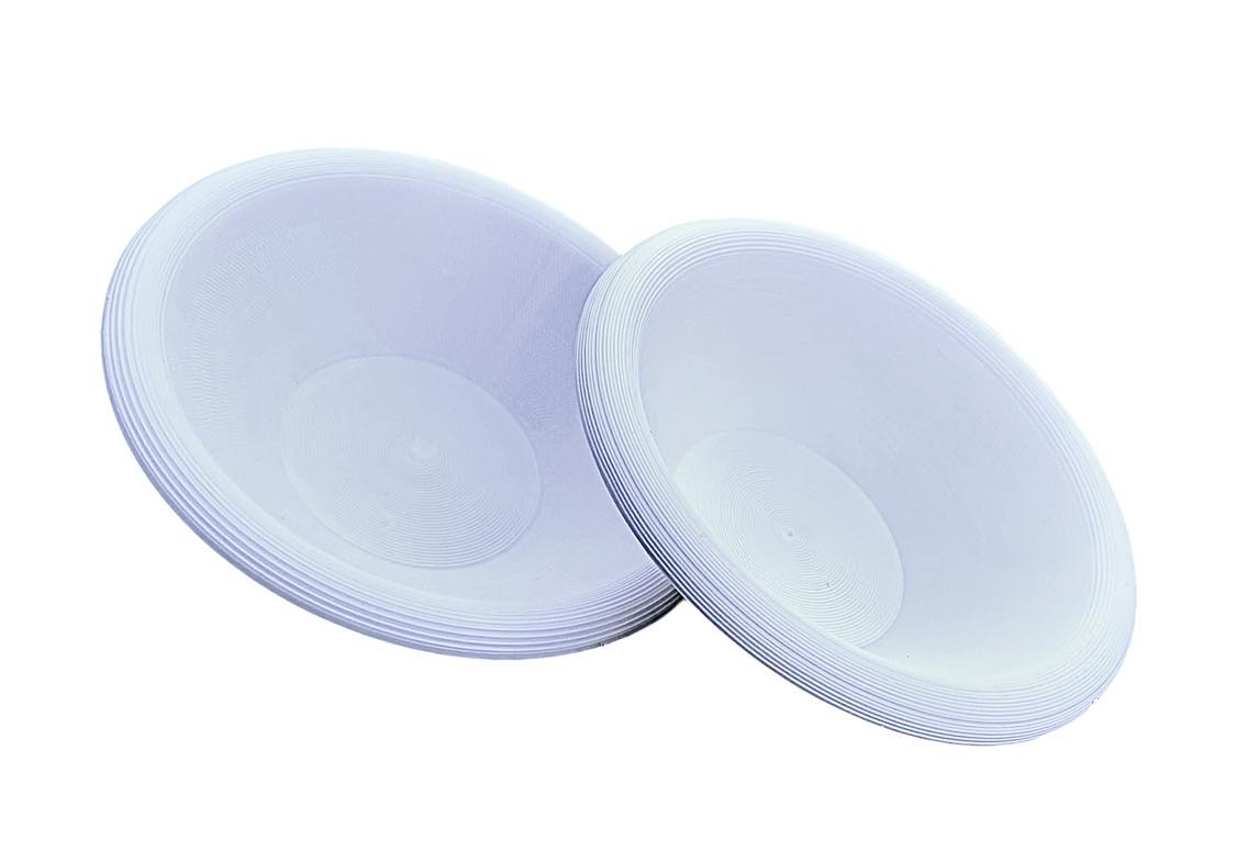 Plastová okrúhla ošatka PL-OK 600 — priemer 18,5 cm
